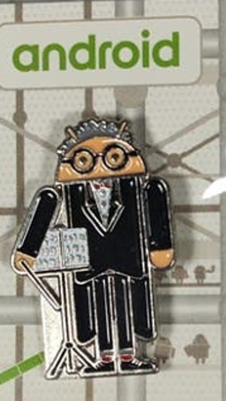 2018 Google Android MWC Limited Edition Pin Music Musical Concert Conductor